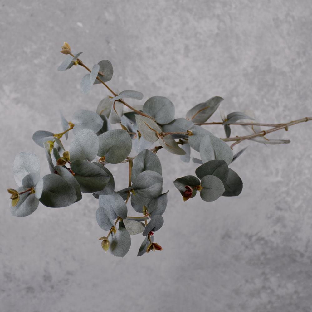 Artificial Eucalyptus | Eucalyptus Branch, Artificial, Blue / Grey, 86cm Artificial Artificial Eucalyptus