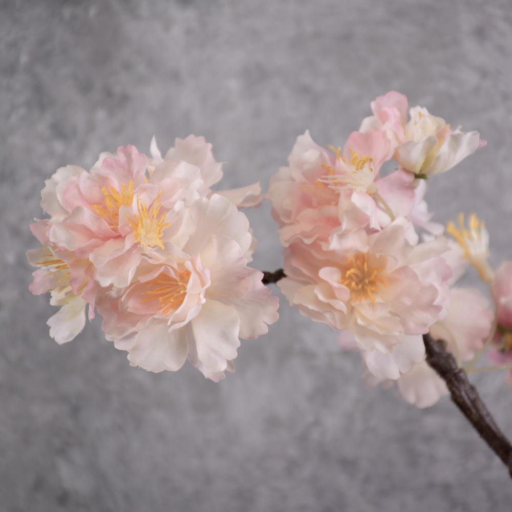 Artificial Flowers | Blossom spray (Silk-ka), Artificial, light pink, 63cm Artificial Artificial Blossoms