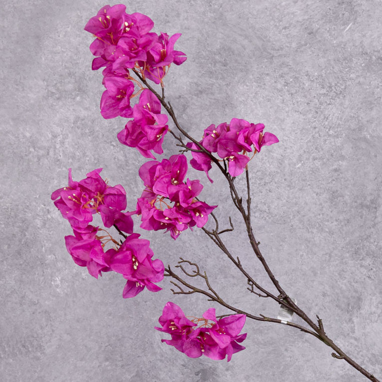 Artificial Flowers | Bougainvillea Spray, (Silk-ka), Beauty, 104cm Artificial Artificial Flowers