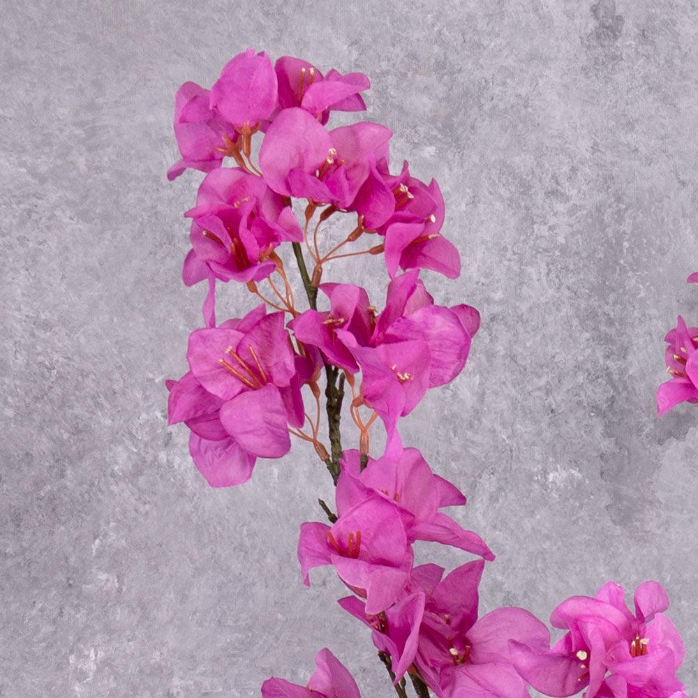 Artificial Flowers | Bougainvillea Spray (Silk-ka), Pink/Beauty, 104cm Artificial Artificial Flowers