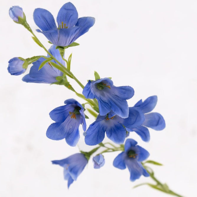 Artificial Flowers | Campanula, Artificial, Blue, 66cm Artificial Artificial Flowers