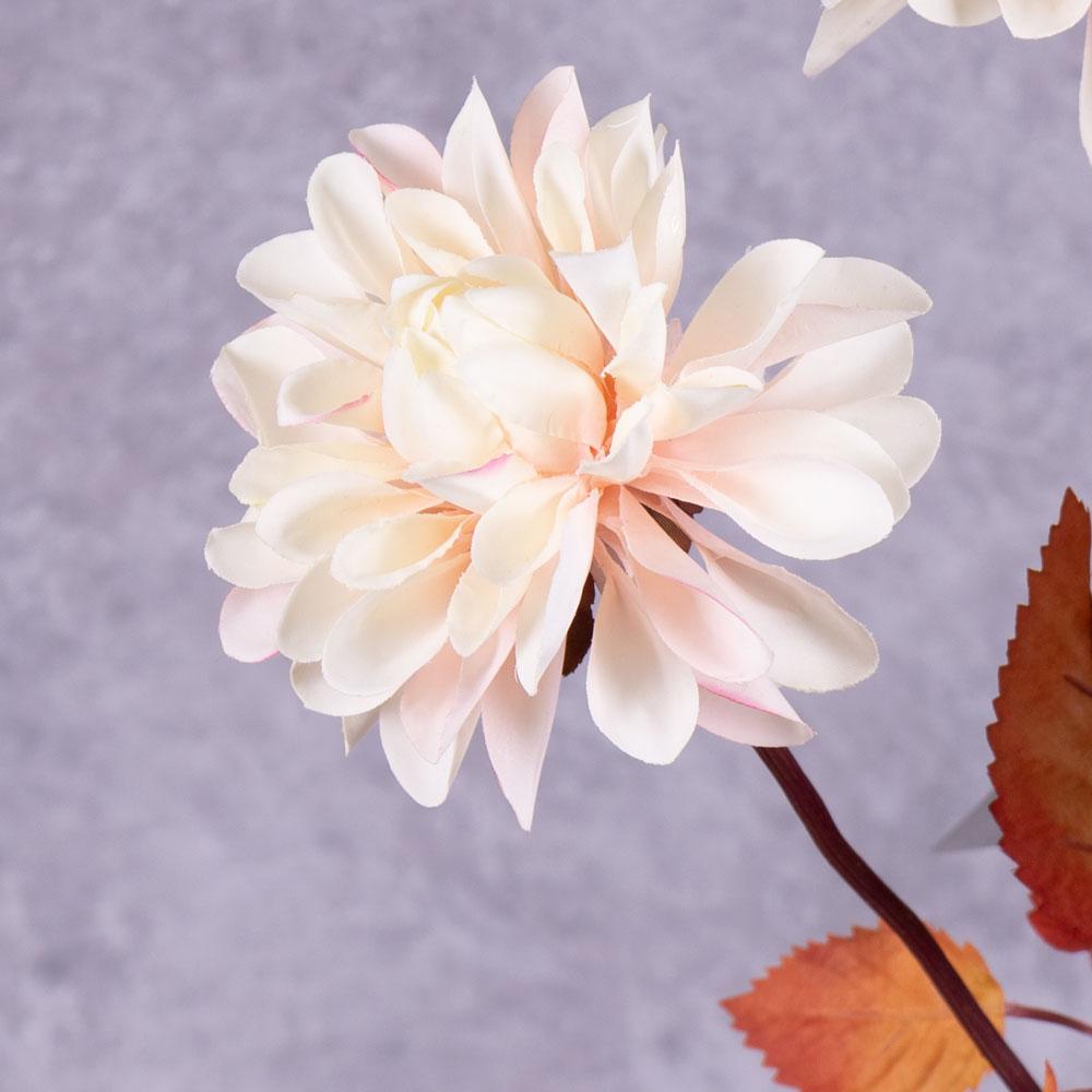 Artificial Flowers | Dahlia Spray (Silk-ka), Artificial, Light Pink, 74cm Artificial Artificial Flowers