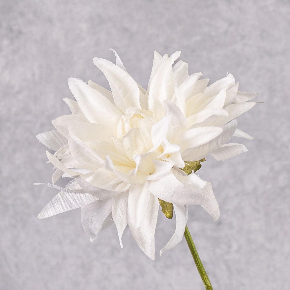 Artificial Flowers | Dahlia, Summer Breeze, Artificial, Cream, 53cm Artificial Artificial Flowers