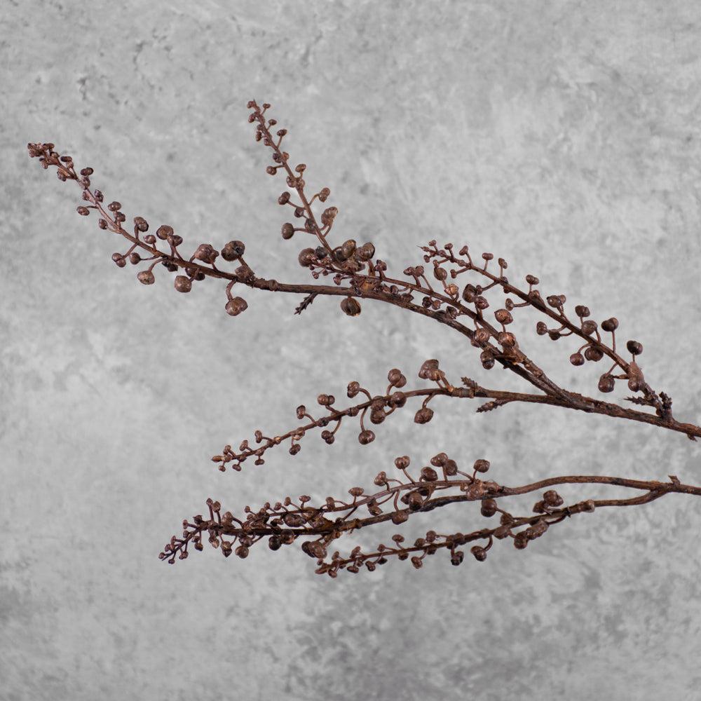 Artificial Foliage | Berry Branch, Artificial, Dark Brown, 68cm Artificial Artificial Foliage