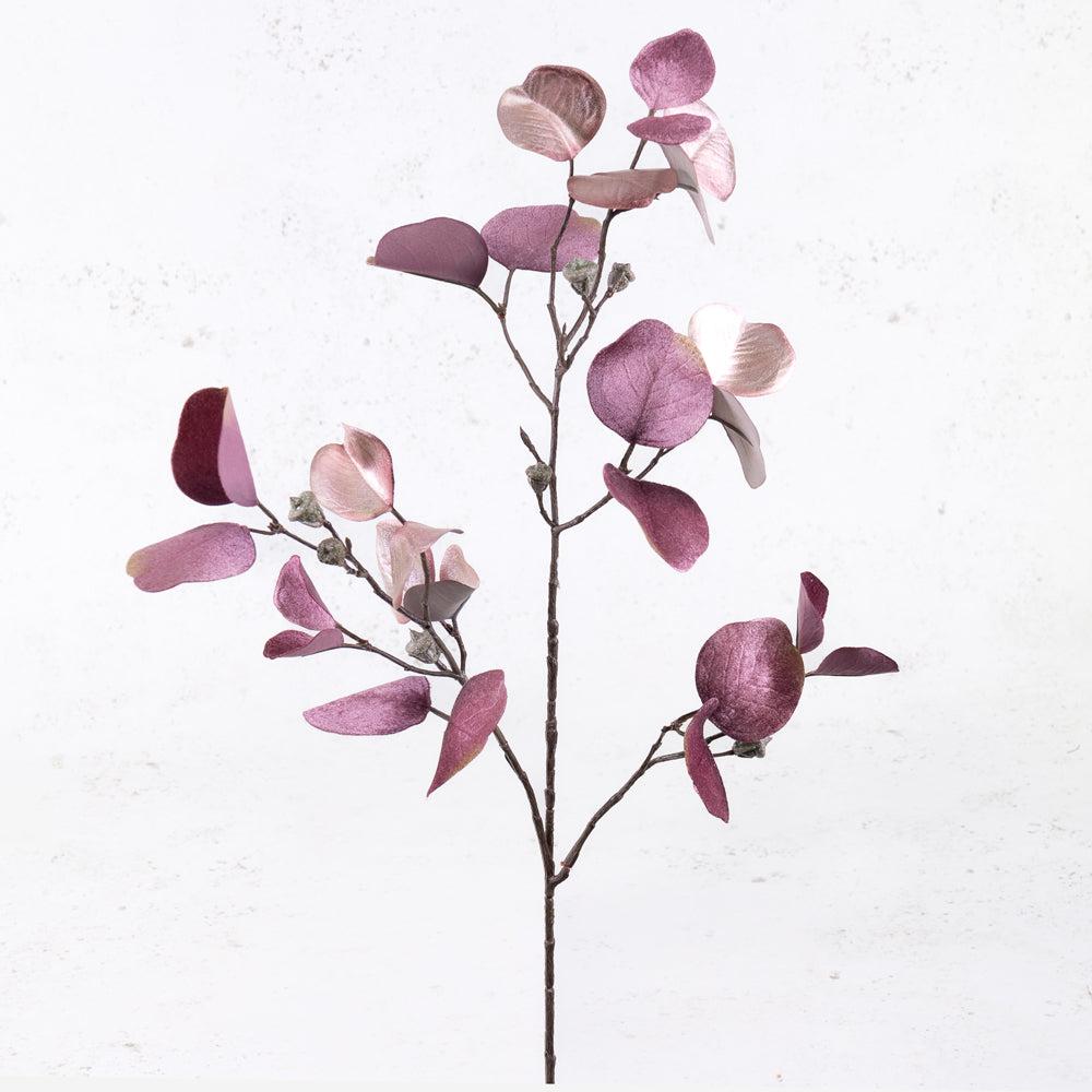 Artificial Foliage | Eucalyptus ‘Glamour’, Artificial, Mauve, 83cm Artificial Artificial Eucalyptus