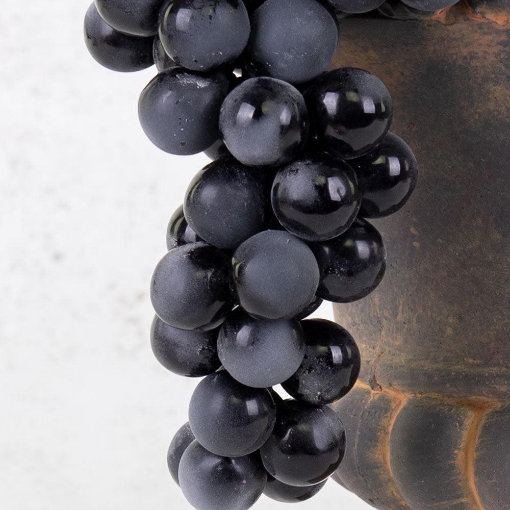 Artificial Foliage | Grapes Bunch, Artificial, Black, 28cm Artificial Artificial Foliage