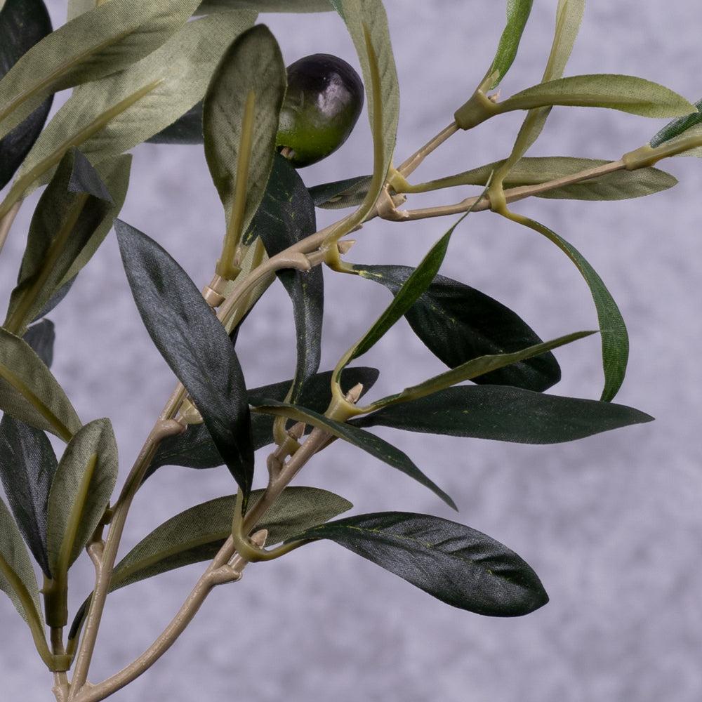 Artificial Foliage | Olive Spray, With Olives, Artificial, 55cm Artificial Artificial Foliage