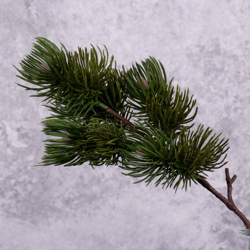 Artificial Foliage | Pine Branch, Green, 40cm Artificial Artificial Foliage