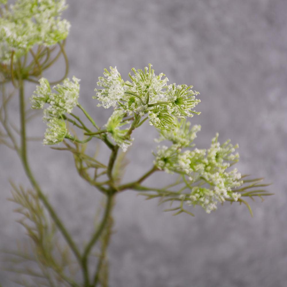 Artificial Foliage | Queen Anne’s Lace Spray (Silk-ka), Artificial, White, 84cm Artificial Artificial Foliage