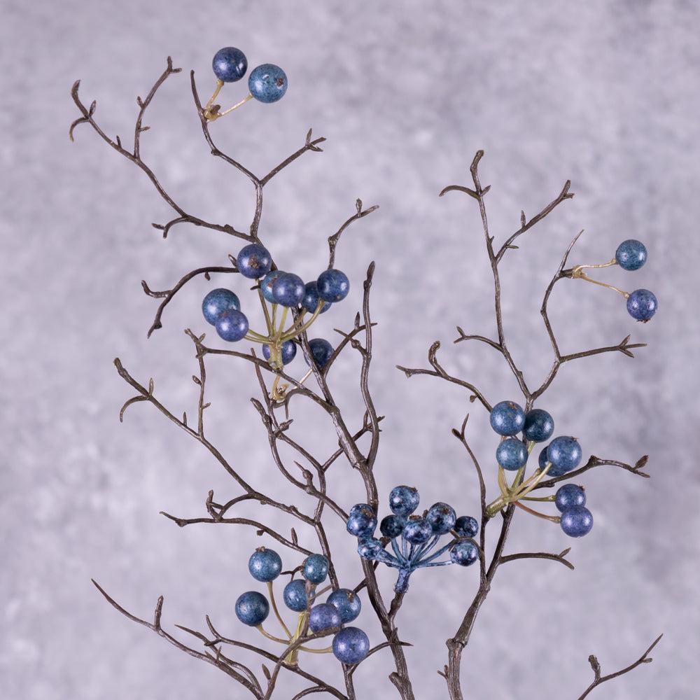 Artificial Foliage | Wild Berry Branch, 100cm Artificial Artificial Foliage