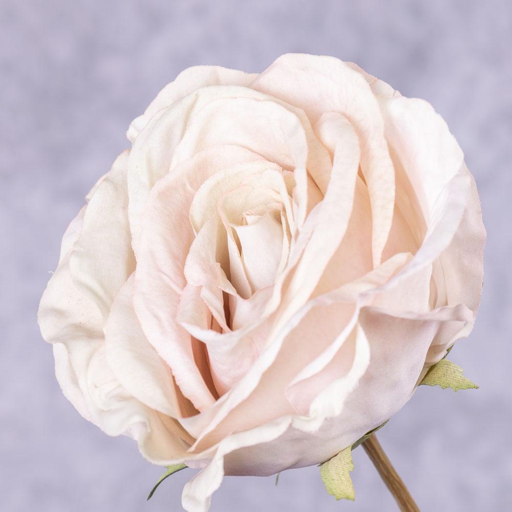 Artificial Roses | Rose Calista, Artificial, Ivory Pink, 66cm Artificial Artificial Roses