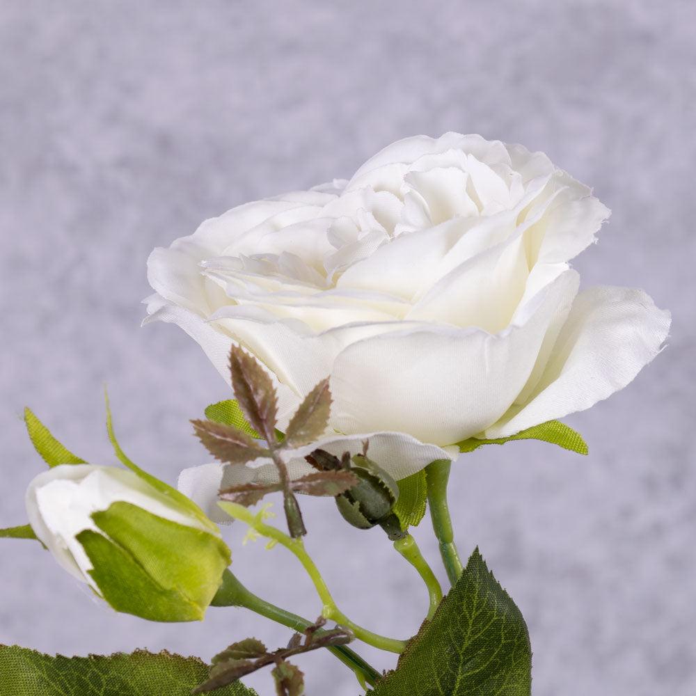 Artificial Roses | Rose, Little Joy, Artificial, Cream, 38cm Artificial Artificial Roses