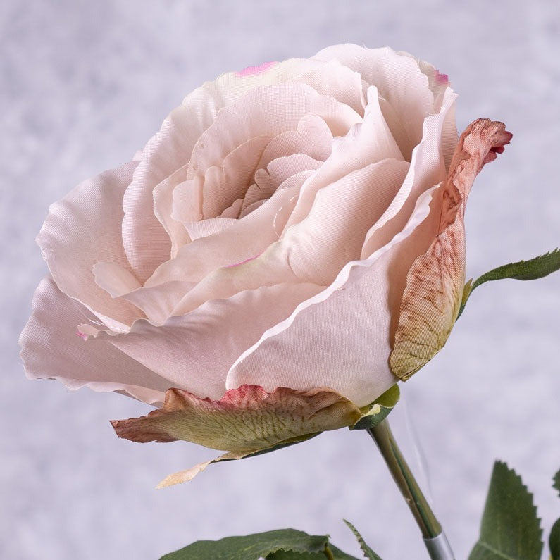 Artificial Roses | Rose Stem (Silk-ka), Artificial, Mauve, 66cm Artificial Artificial Roses