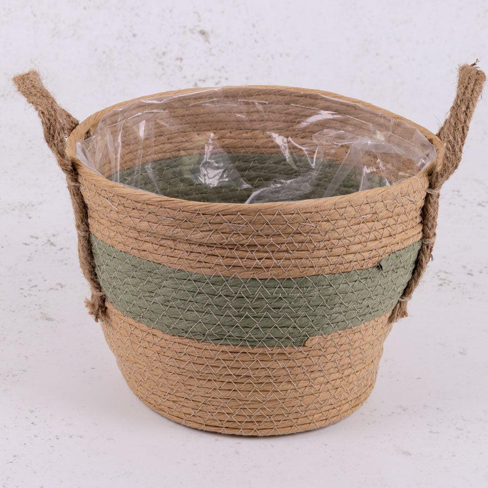 Baskets | Basket, Seagrass, Brown, H19cm Baskets Baskets