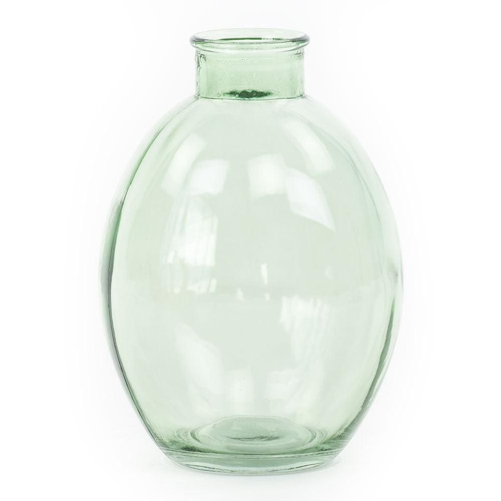 Bottles | Bottle Vase, Camila, Glass, Green, H16.5cm Bottles Bottles