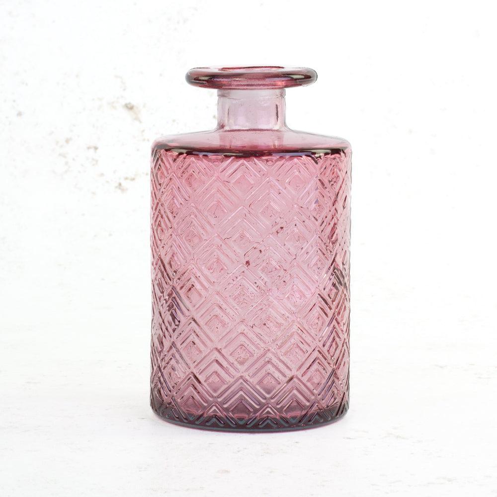 Bottles | Bud Vase, Diamonds, Rose Pink – H16cm Bottles Bottles