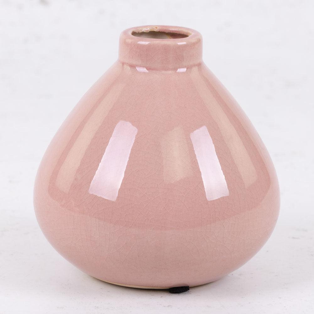 Ceramics | Bud Vase, Ceramic, Pink, H12cm Ceramics Ceramics