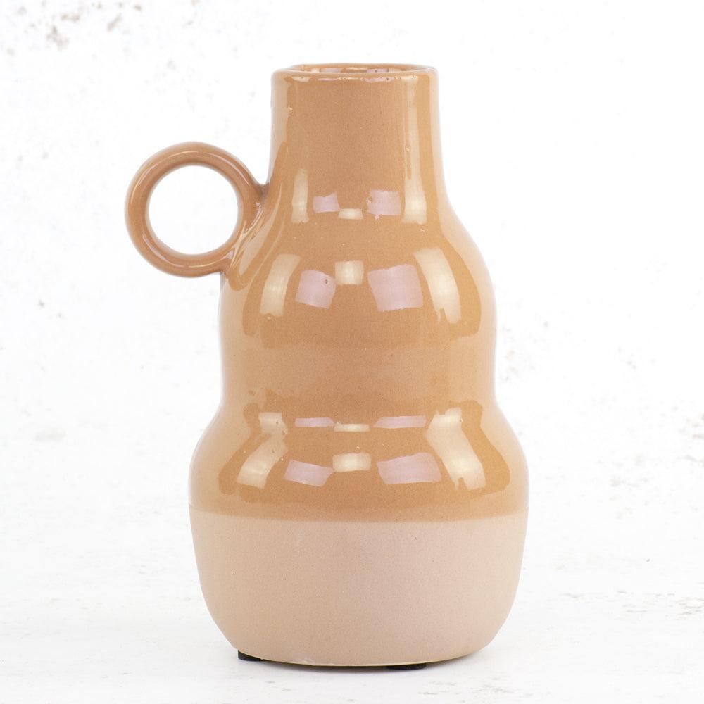 Ceramics | Carafe, Vase, Ceramic, Taupe, H18.5cm Ceramics Ceramics