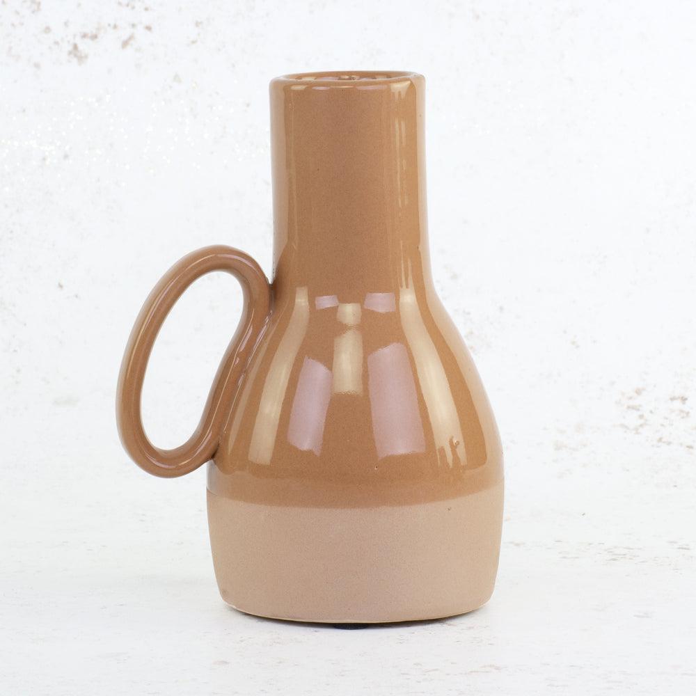 Ceramics | Carafe, Vase, Ceramic, Taupe, H19.5cm Ceramics Ceramics