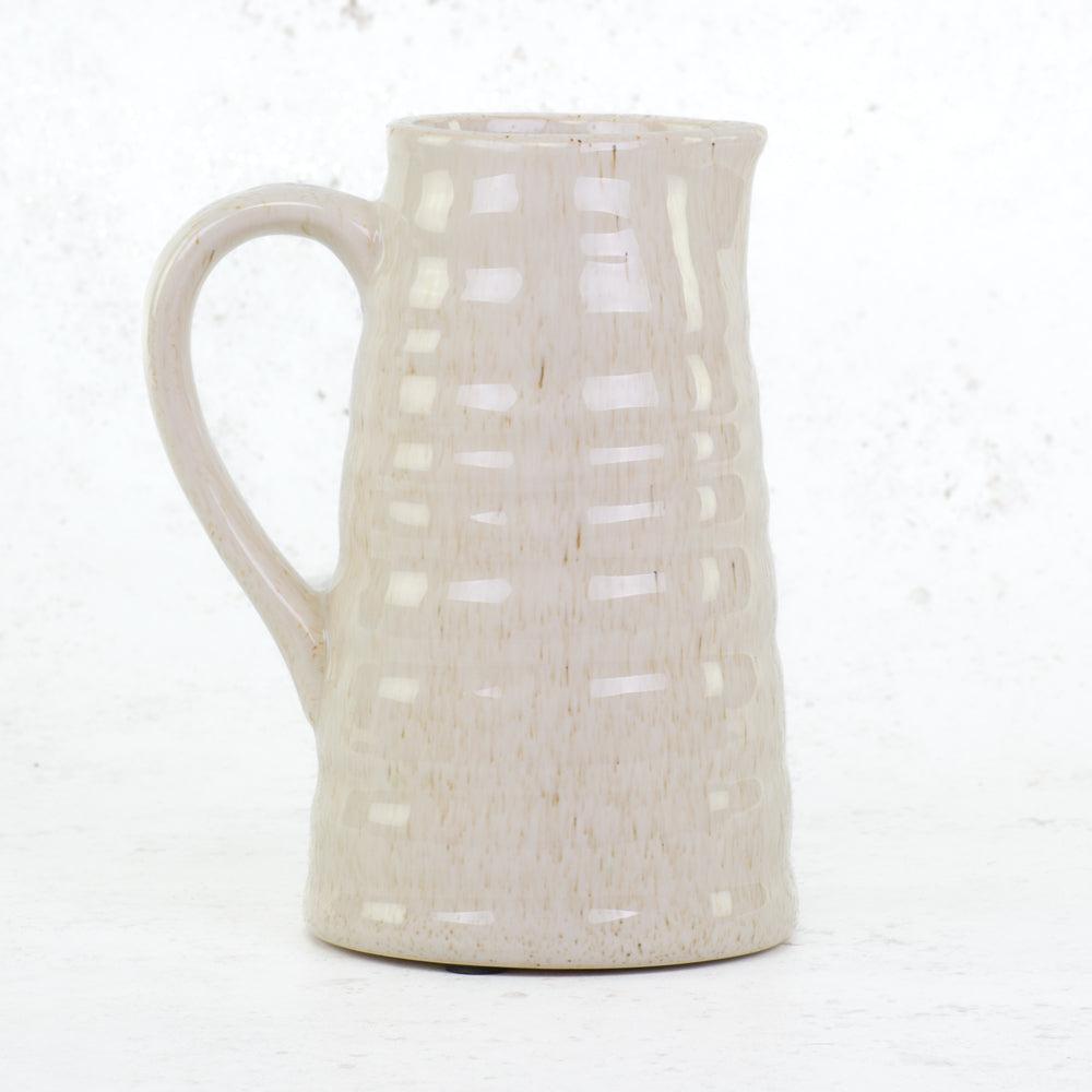 Ceramics | Jug, Fleck, Ceramic, White, H17.5cm Ceramics Ceramics