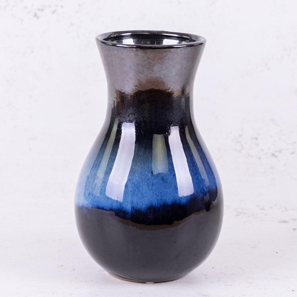 Ceramics | Vase, Ceramic, Dark Blue, H20cm Ceramics Ceramics