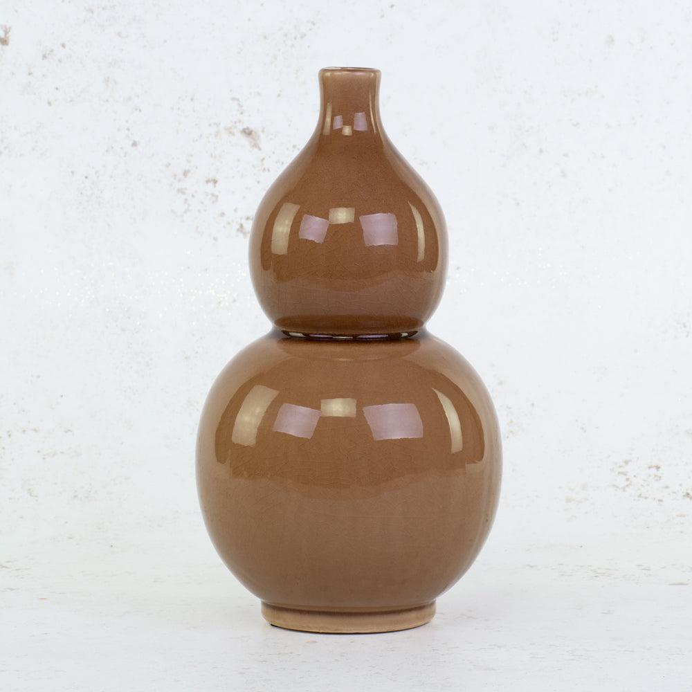 Ceramics | Vase, Ceramic, Light Brown, H28cm Ceramics Ceramics