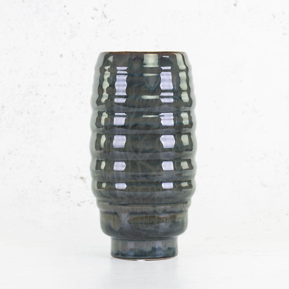 Ceramics | Vase, Dalmine, Ceramic, Grey, H27.5cm Ceramics Ceramics