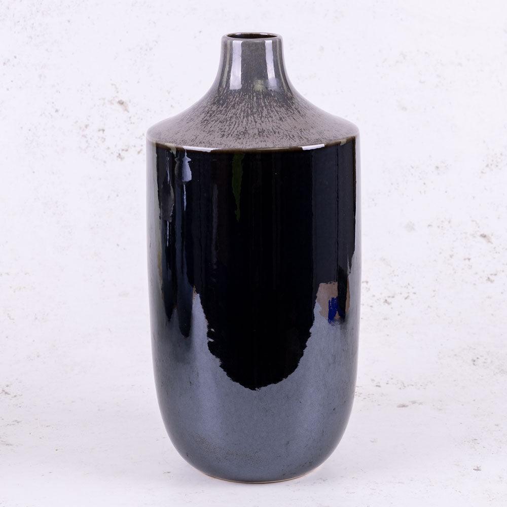 Ceramics | Vase, Glazed, Ceramic, Black, H36cm Ceramics Ceramics