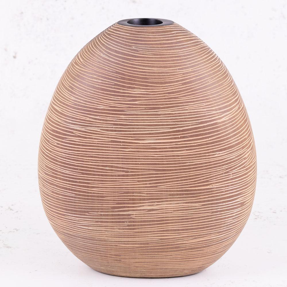 Ceramics | Vase, Lucat, Brown, H29.5cm Ceramics Ceramics