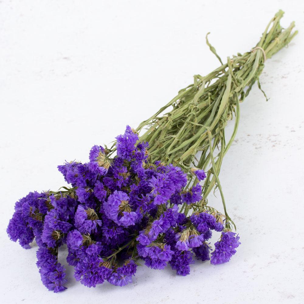 Dried Flowers | Statice Sinuata, Dried, Natural Blue Dried Dried Flowers