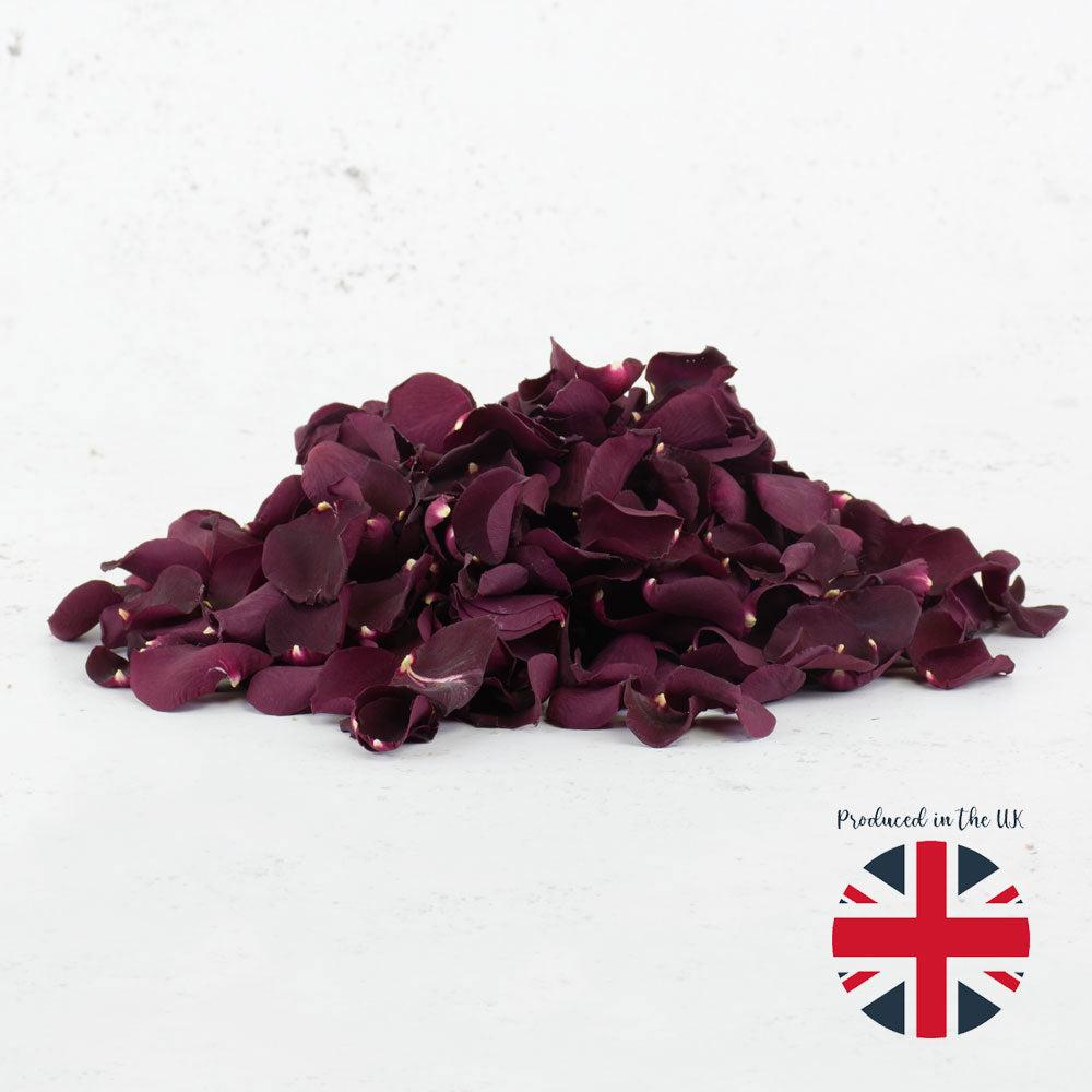 Dried Natural Products | Rose Petals, Freeze Dried – Burgundy, 5L Dried Dried Confetti, Petals & Flowerheads