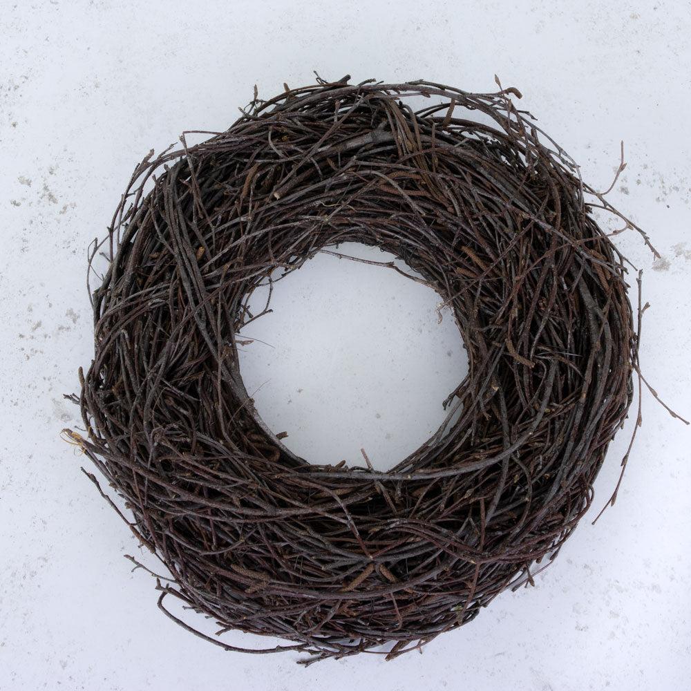 Dried Natural Products | Twig Wreath, Natural, 35cm Diameter Dried Dried Natural Products