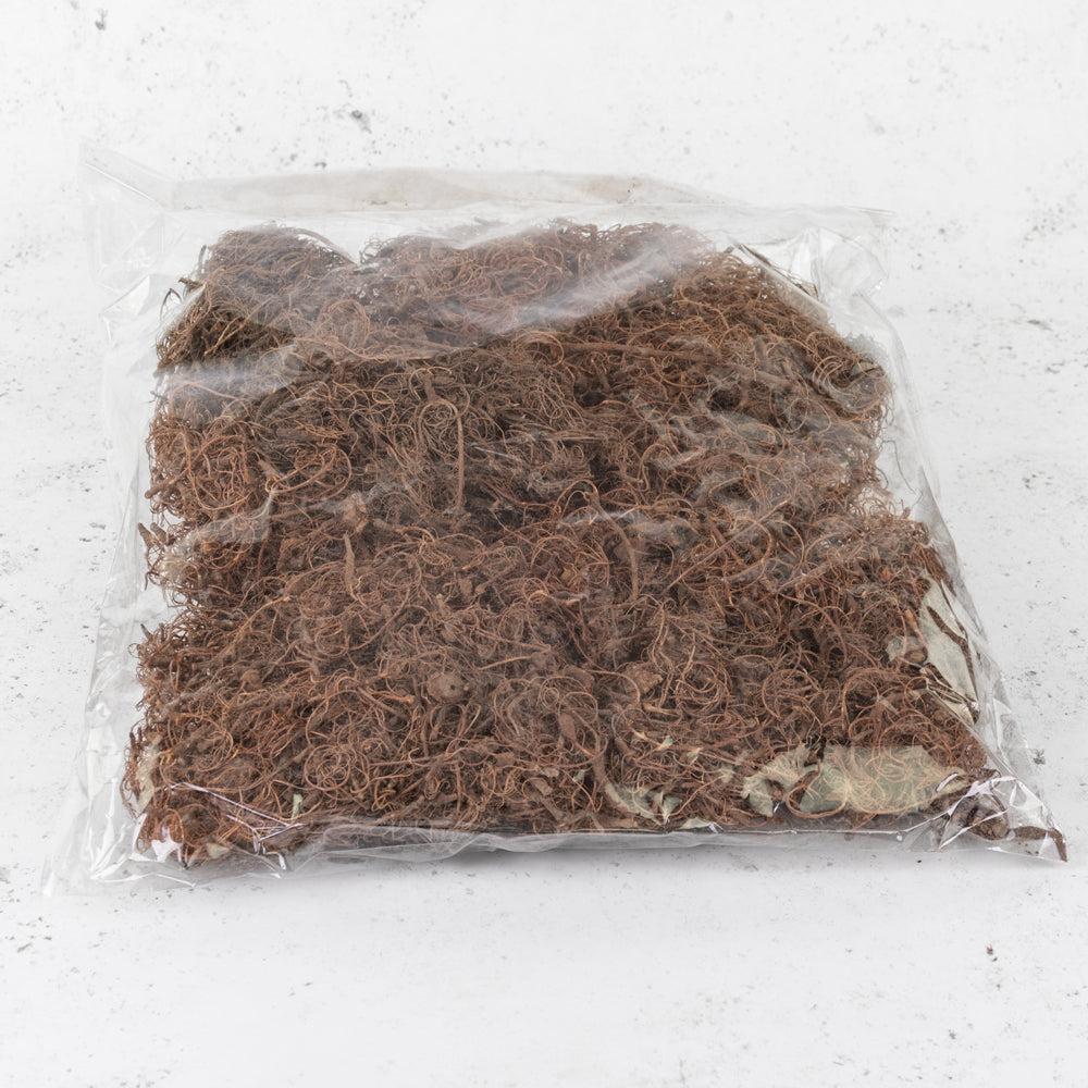 Florals | Curly Moss, Dried, Natural Brown, 500g bag Dried Florals