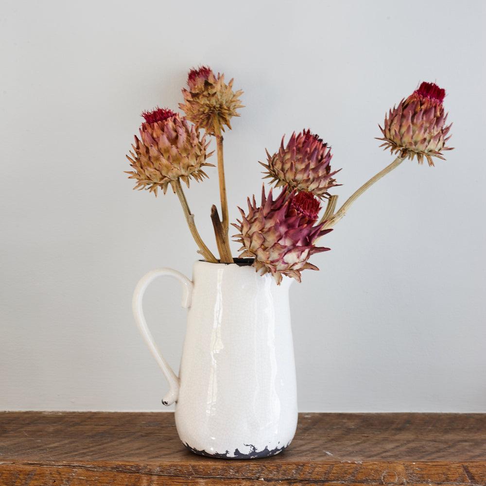 Florals | Cynara, (Artichoke Flower), Dried, Natural, Bunch x 5 Stems Dried Florals