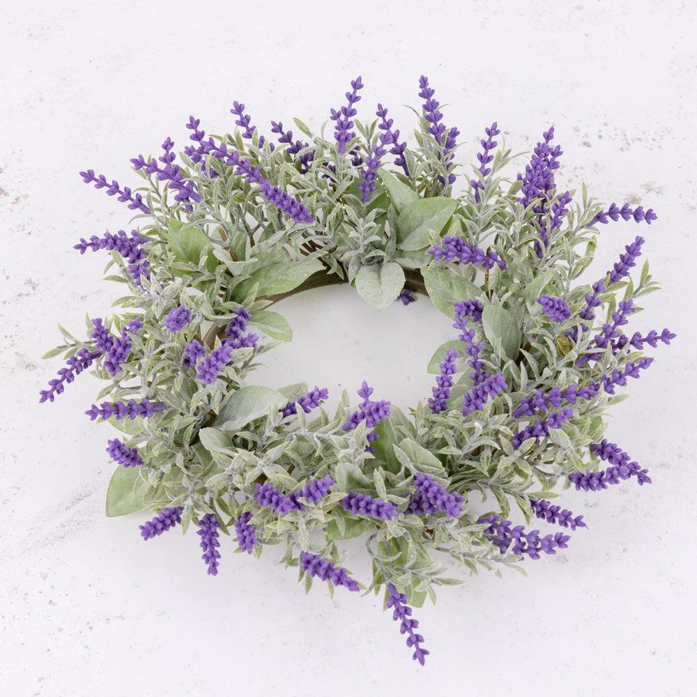 Florals | Lavandula Wreath, Artificial, 30cm Artificial Florals