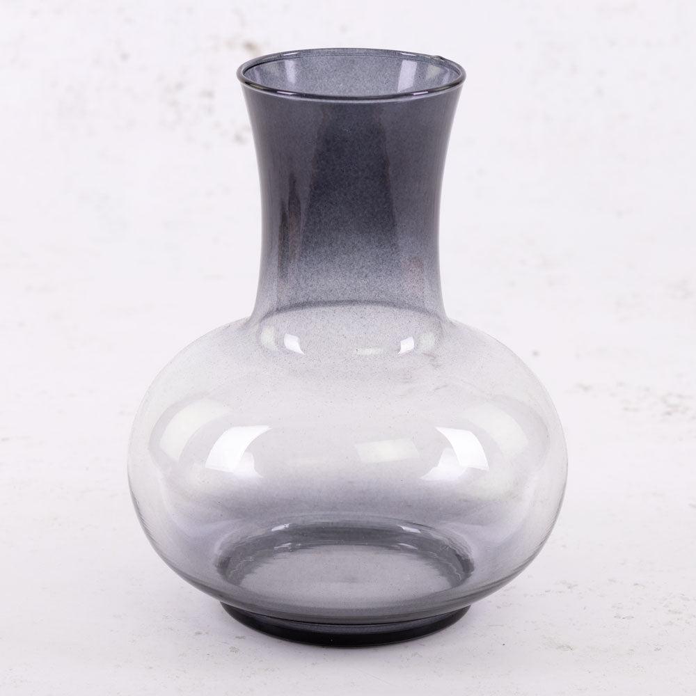 Glassware | Vase, Glass, Dark Grey, H20cm Glassware Glassware