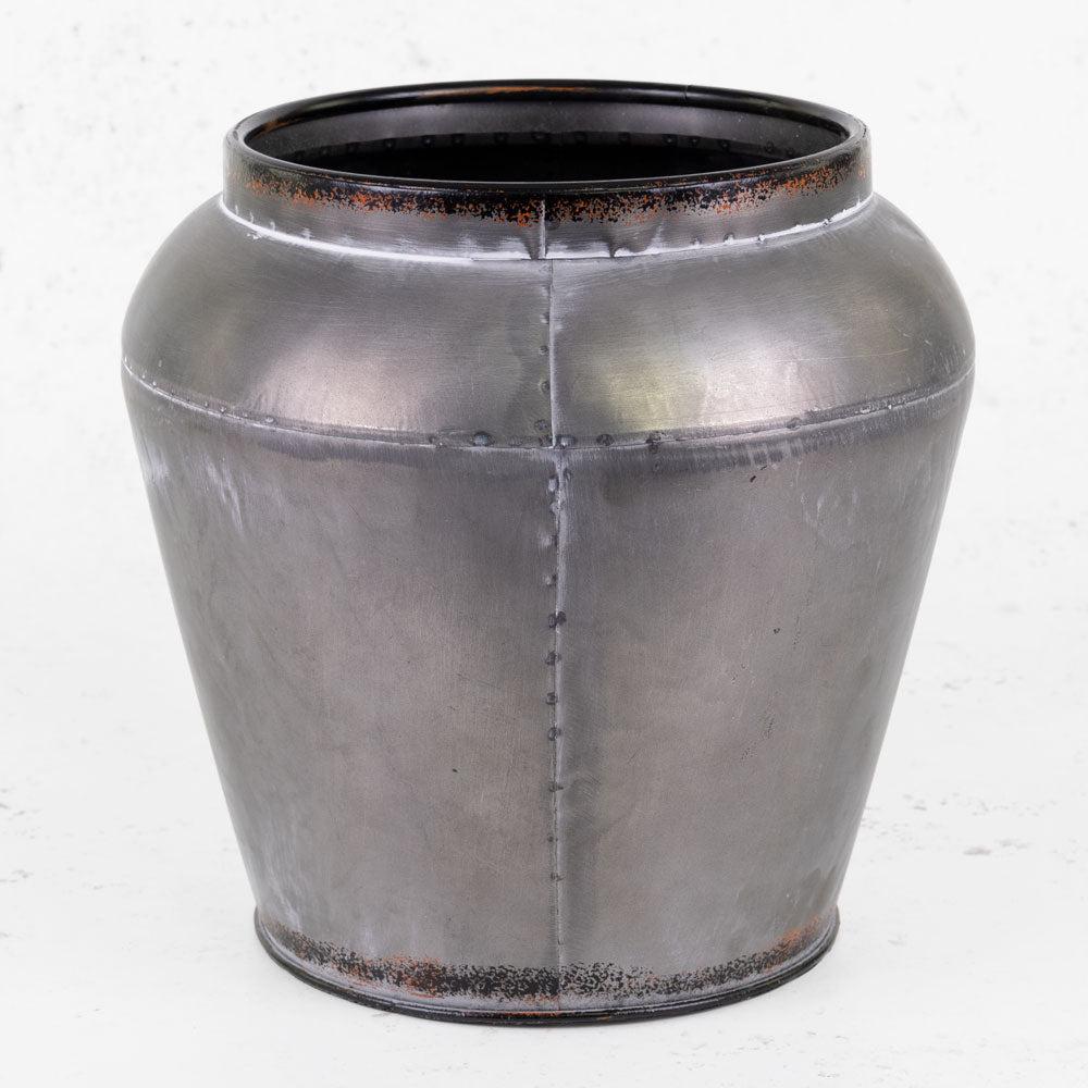 Pots | Pot, Kubra, Metal, H29cm Faux Plants & Pots Faux Plants & Pots