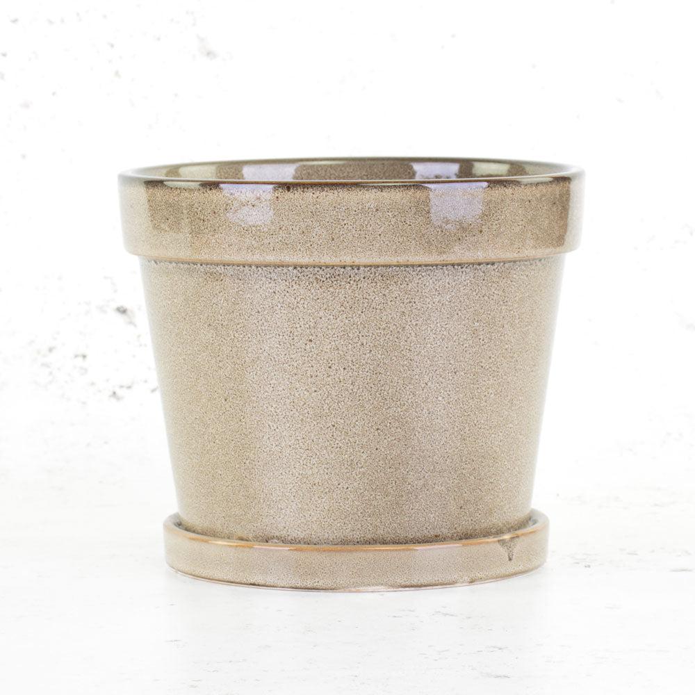 Pots | Pot, Stoneware, Light Brown, H17 cm Interior Decorations Pots