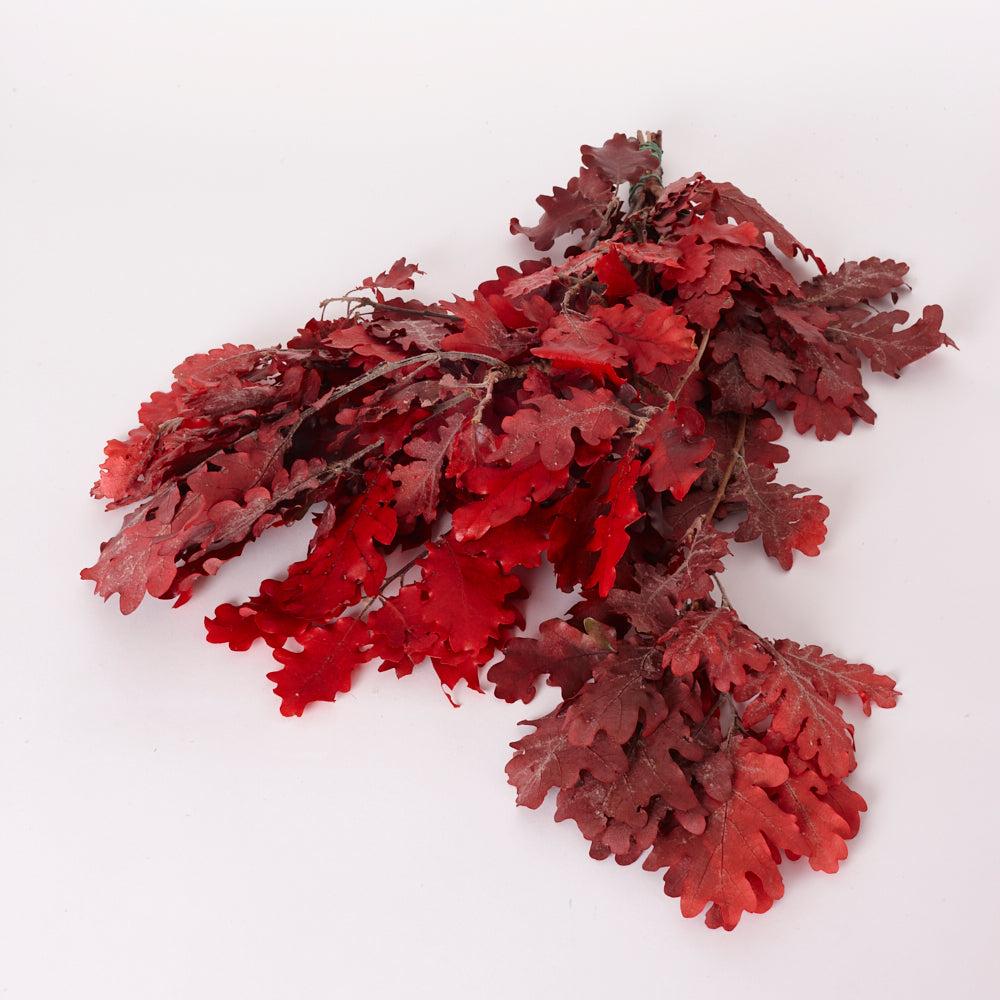 Preserved Fillers & Foliages | Oak Foliage, Preserved, Red, 150g Bunch Preserved Preserved Fillers & Foliages