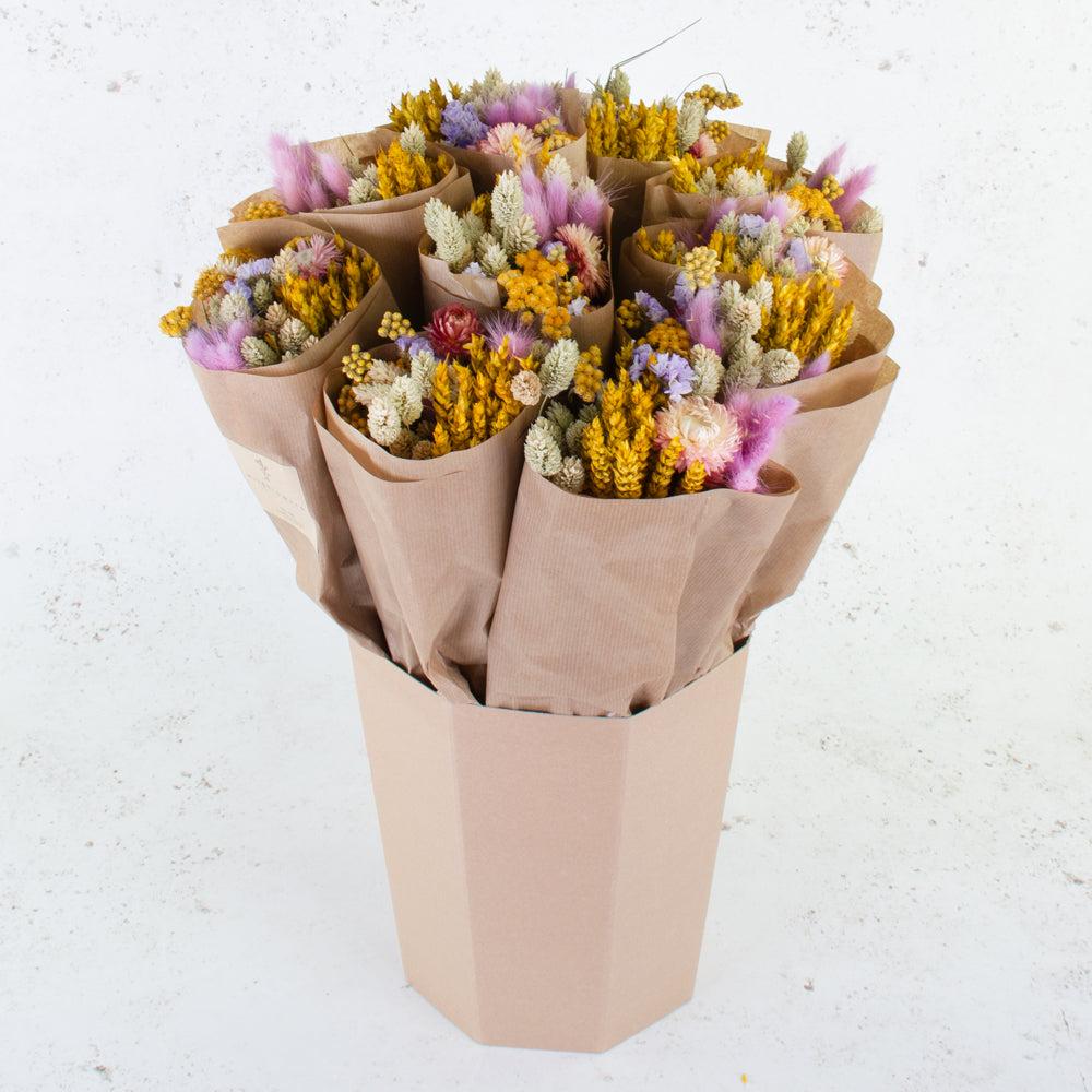 Retail Ready Bouquets & Bunches | Bucket, Wildflower Bunches, Dried, Blossom Lilac Dried Dried Flower Bouquets & Bunches