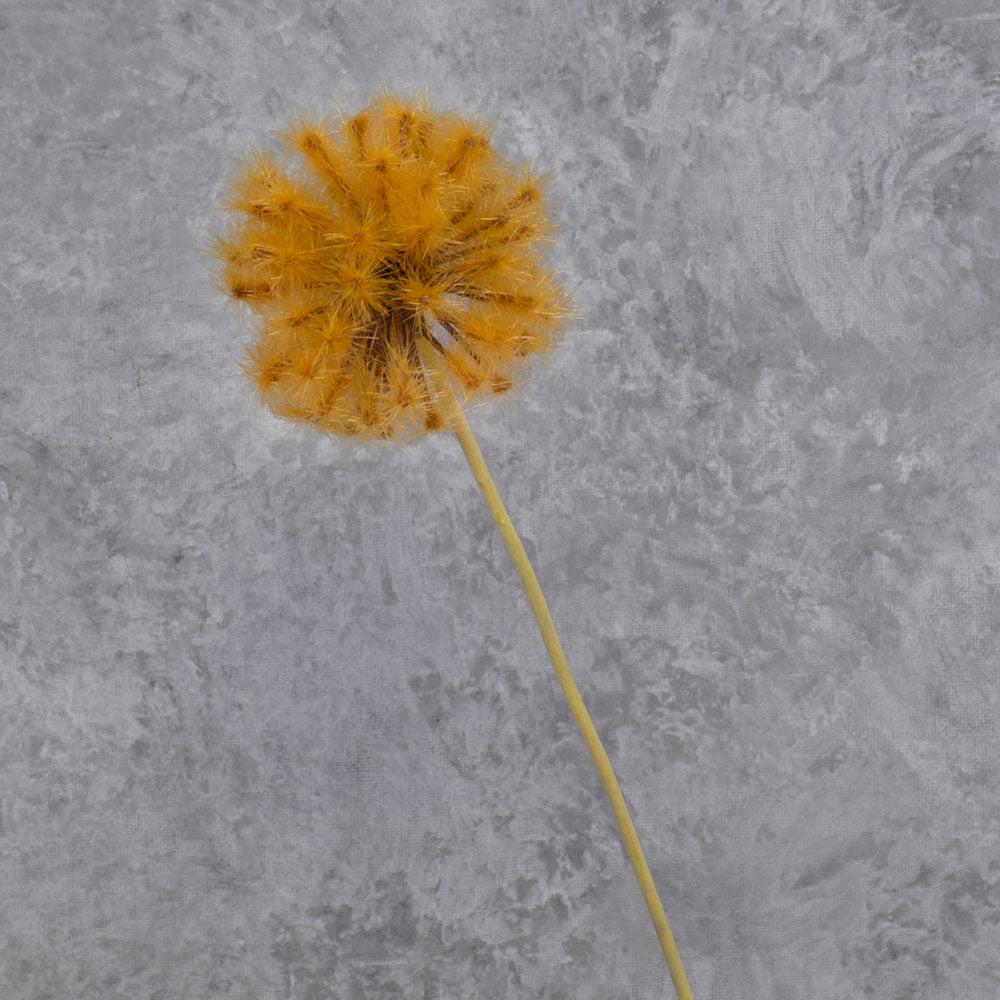 Artificial Flowers | Dandelion Clock, Artificial, Orange, 50cm Artificial Artificial Flowers