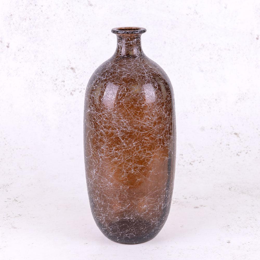 Glassware | Vase, Recycled Glass, Dark Brown, H38cm Glassware Glassware