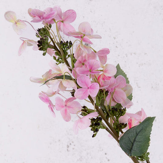 Artificial Hydrangeas | Hydrangea paniculata, Artificial, Light Pink, 75cm Artificial Artificial Flowers