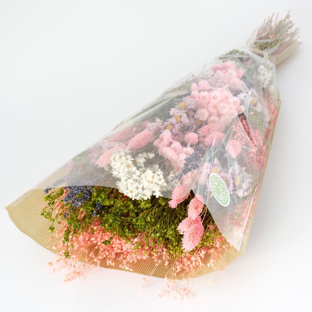 Florals | Vertical Bouquet, Dried, Pink Dried Florals