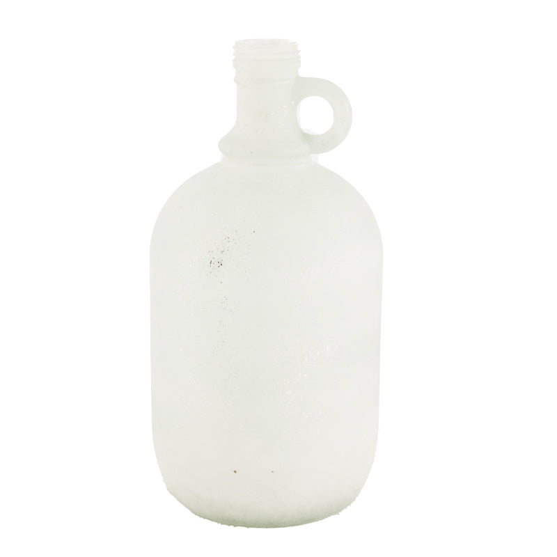 Glassware | Bottle Vase, Frosted, Glass, H26.5cm Bottles Bottles